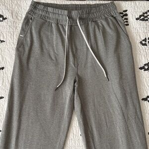 Vuori Gray Lounge Pants with Drawstring